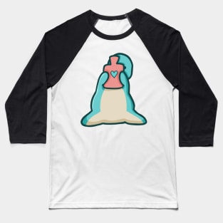 Cute long neck, Sweet dino, Love dinosaur Baseball T-Shirt